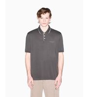 ax armani exchange para hombre xm001557af10363m8317 polo combi gris l casual algodon manga corta