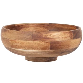 Cuenco de madera de acacia