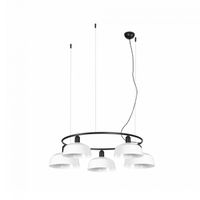 lampara colgante tatawin m metal 5 luces