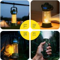 nuevo blanco amarillo y rojo tres fuentes de luz luces ambientales para acampar luces led para acampar al aire libre luces para tienda de campana de larga duracion