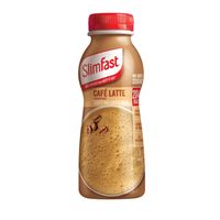 slimfast milkshake bottle cafe latte