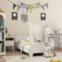 cama para ninos de 3 anos 140x70 cm carga 80 kg blanco aiyaplay