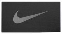 serviette nike sport towel medium 80cm x 38cm noir gris