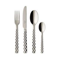 villeroy-boch juego de cubiertos de acero inoxidable de 24 piezas - 12-6526-9030