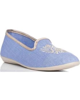 de NORTEÑAS ZAPATILLAS CASA CERRADAS NORTENAS VARIOS 1098025 AZUL CLARO