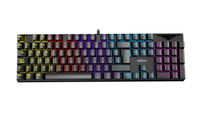 teclado mecanico gaming krom kasic rgb - switch red
