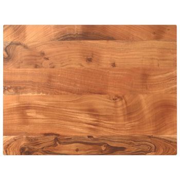Tablero De Mesa Rectangular Madera Maciza Acacia 90x50x3,8 Cm Vidaxl