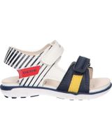 de geox b354lc 000bc b sandal delhi c1110 optic white-navy azul