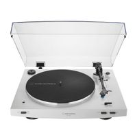 audio-technica at-lp3xbtwh tocadisco tocadiscos de traccion por correa blanco totalmente automatico