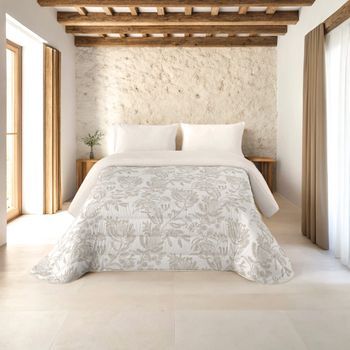 Naturals - Edredón Nórdico Estampado - Cama 135 - Microfibra - 300 Gramos - Poeme