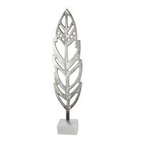 gilde figurita decorativa pluma sobre base h 65 cm
