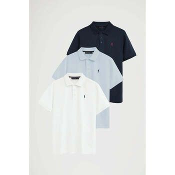 Polo Club Polo PACK 3 - RIGBY GO POLO SS VO BB-N-W para hombre