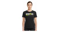 camiseta negra de manga corta ironman 70 3 luxemburgo para mujer