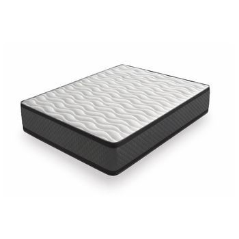 Colchón 180x200 Para Personas Grandes | Alto 30cm | Firmeza Alta Ideal Para Molestias De Espalda | Doble Cara Invierno-verano | Ultra Transpirable | Anti-stress Collection | Dagostino Home