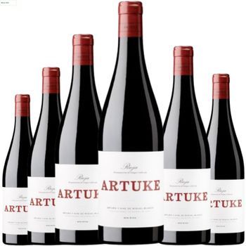 Artuke Joven, Vino Tinto, España, Pack 6 Botellas 75 Cl, 14% Vol.