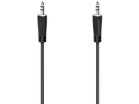 reacondicionado seminuevo excelente cable jack - hama 205116 2x 35 mm 5 m negro