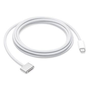 Cable Compatible Apple Usb-c A Magsafe 3 Para Macbook Trenzado 2m