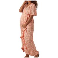 vero moda vestido largo maternity henna para mujer