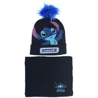stitch gorro gorro a rayas angel azul claro nina para nina