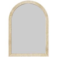 espejo de pared 60x2x90 cm beige