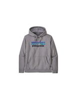 sudadera patagonia p-6 logo uprisal hoody hombre gris
