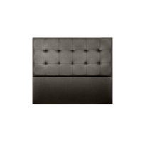 cabecero tapizado mediterraneo 160x120 cm polipiel choco kamibia