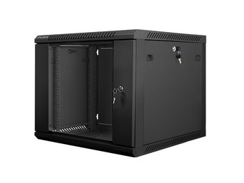 Bastidor de Pared Lanberg WF01-6609-10B 9U 60kg IP20 Acero Puerta de Cristal Negro