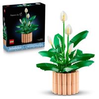 lego botanicals lirio de la paz juguete de construccion 18 anos - 11504