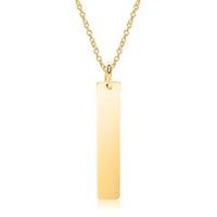 cadena de plata 925 banada en oro grabable
