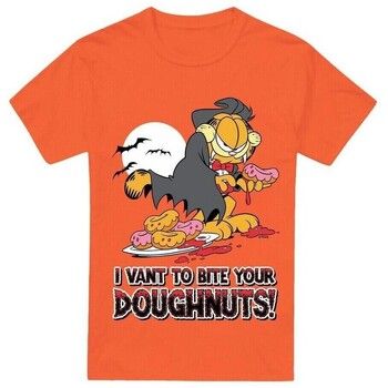 Garfield Camiseta I Vant Doughnuts para hombre