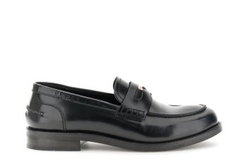 mocasines de piel envejecida black