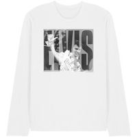 elvis presley camiseta manga larga aloha para mujer