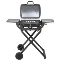 barbacoa de gas plegable portatil 36 kw ruedas pies estante