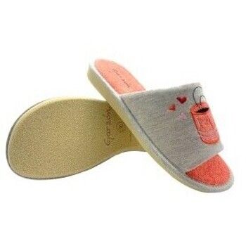 Garzon Chanclas Ir por casa señora p429.119 gris para mujer