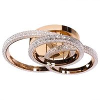 lampara plafond led ms013-cp rose gold