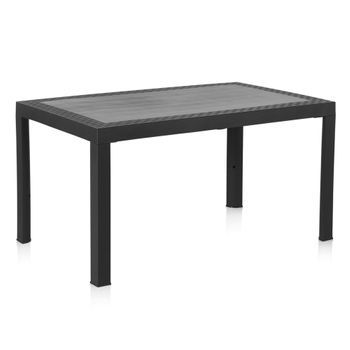 Mesa De Jardín Sp Berner Dream Antracita 140 X 85 X 73 Cm