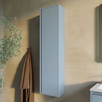 columna multiusos suspendida h140 puerta reversible celeste opaco  monaco
