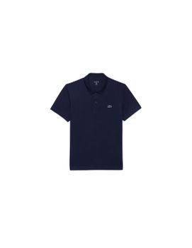 Polo Lacoste Chemise Col Bord-Cotes Azul Hombre
