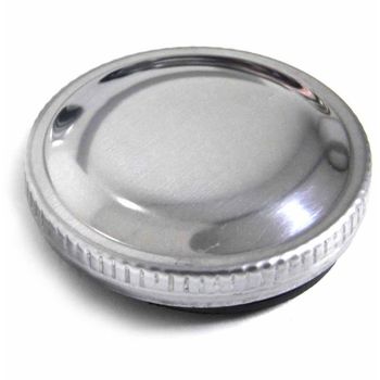 Tapón de combustible Harley-Davidson Shovelhead '72-'83 sin ventilación cromado izquierdo