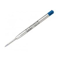 parker quinkflow ball pen refill fine blue blister pk1