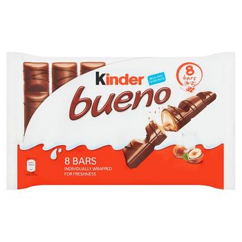 Kinder Bueno Milk and Hazelnut 4 Pack