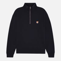 maison kitsune fox head patch comfort sweatshirt - s