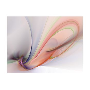 Papel Pintado 3d - Silky Colorful Smoke (250x193 Cm)