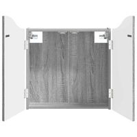 armario para dianas sonoma gris 56 x 12 x 63 cm vidaxl
