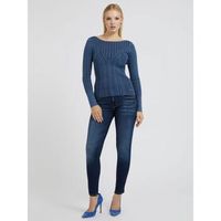 guess jeans w2yaj2 d4q03 curve x-cda1 carrie dark para mujer