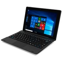 denver nbq-10125es intel z8350 2 en 1 negro - ordenador portatil 101 4gb 64gb