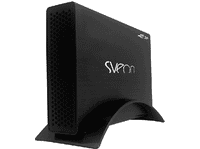 caja disco duro - sveon stg310 externa conexion universal usb 30 para 35 aluminio negro