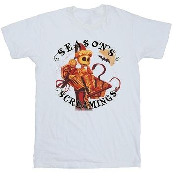 Disney Tops y Camisetas The Nightmare Before Christmas Seasons Screamings para niño