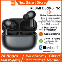 nuevos auriculares inalambricos bluetooth xiaomi redmi buds 8 pro audio de alta resolucion con ldac auriculares inalambricos con anc inteligente de hasta 55db bt54