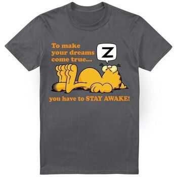 Garfield Camiseta Stay Awake para hombre